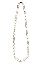 Load image into Gallery viewer, Long Bolt gold-tone metal necklace
