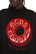 Load image into Gallery viewer, Intarsia crew-neck sweater
