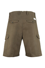 Load image into Gallery viewer, Cotton cargo bermuda shorts
