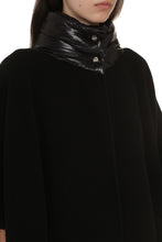 Load image into Gallery viewer, Wool and cashmere blend poncho
