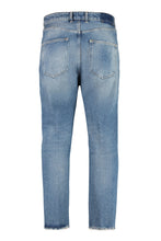 Load image into Gallery viewer, 5-pocket straight-leg jeans
