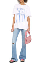 Load image into Gallery viewer, Aira decorative inserts crew-neck T-shirt - Collezione Dream Maker
