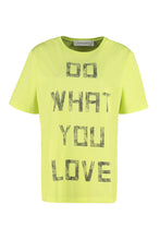 Load image into Gallery viewer, Aira cotton crew-neck T-shirt

