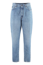 Load image into Gallery viewer, 5-pocket straight-leg jeans
