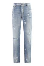 Load image into Gallery viewer, 5-pocket slim fit jeans
