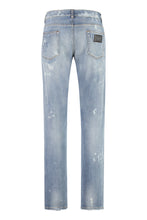 Load image into Gallery viewer, 5-pocket slim fit jeans
