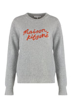 Load image into Gallery viewer, Crew-neck wool sweater
