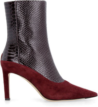 Load image into Gallery viewer, Mavie leather ankle boots
