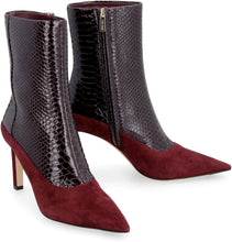 Load image into Gallery viewer, Mavie leather ankle boots
