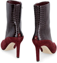 Load image into Gallery viewer, Mavie leather ankle boots
