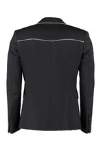 Load image into Gallery viewer, Wool single-breasted blazer
