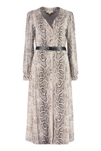 Load image into Gallery viewer, Animal print shirtdress
