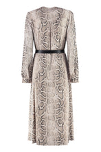 Load image into Gallery viewer, Animal print shirtdress
