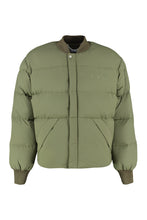 Load image into Gallery viewer, Zip and snap button fastening down jacket
