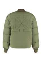 Load image into Gallery viewer, Zip and snap button fastening down jacket
