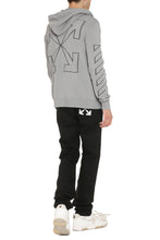 Load image into Gallery viewer, Full-zip cotton sweater
