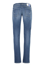 Load image into Gallery viewer, 5-pocket straight-leg jeans
