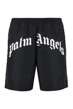 Load image into Gallery viewer, Logo print swim shorts
