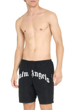 Load image into Gallery viewer, Logo print swim shorts
