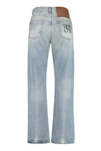 Load image into Gallery viewer, 5-pocket straight-leg jeans
