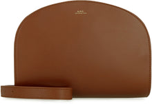 Load image into Gallery viewer, Demi-Lune leather crossbody bag
