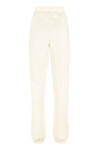 Load image into Gallery viewer, Mimi logo detail cotton track-pants - ROTATE Sunday
