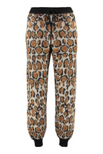Load image into Gallery viewer, Animalier knitted trousers

