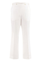 Load image into Gallery viewer, High-waist wide-leg trousers
