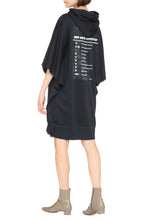 Load image into Gallery viewer, Explanation Post-It printed hooded sweatdress
