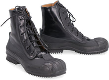 Load image into Gallery viewer, Leather lace-up boots
