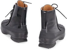 Load image into Gallery viewer, Leather lace-up boots
