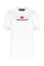 Load image into Gallery viewer, Cotton crew-neck T-shirt
