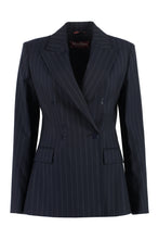 Load image into Gallery viewer, Sella wool pinstripe blazer
