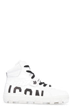 Load image into Gallery viewer, Icon Basket leather high-top sneakers
