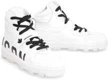 Load image into Gallery viewer, Icon Basket leather high-top sneakers
