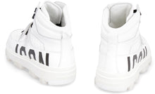 Load image into Gallery viewer, Icon Basket leather high-top sneakers
