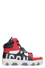 Load image into Gallery viewer, Icon Basket leather high-top sneakers
