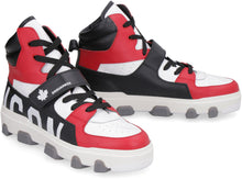 Load image into Gallery viewer, Icon Basket leather high-top sneakers
