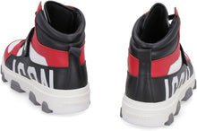 Load image into Gallery viewer, Icon Basket leather high-top sneakers
