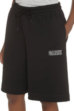 Load image into Gallery viewer, Logo embroidery cotton sweatshorts
