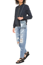 Load image into Gallery viewer, Charlotte nylon bomber jacket
