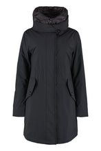 Load image into Gallery viewer, Technical fabric parka with internal removable down jacket
