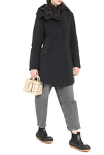 Load image into Gallery viewer, Technical fabric parka with internal removable down jacket
