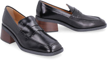 Load image into Gallery viewer, High heel leather loafers

